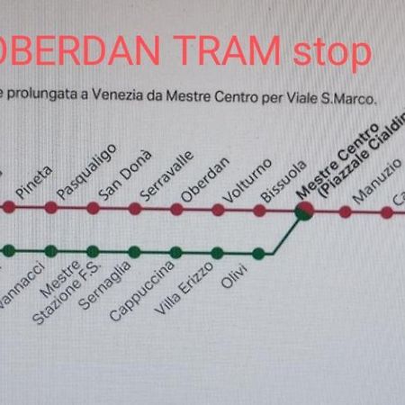 Sunshine30Mt Tram Ingresso Indipendente Wifi Venezia Free Park Apartment Luaran gambar