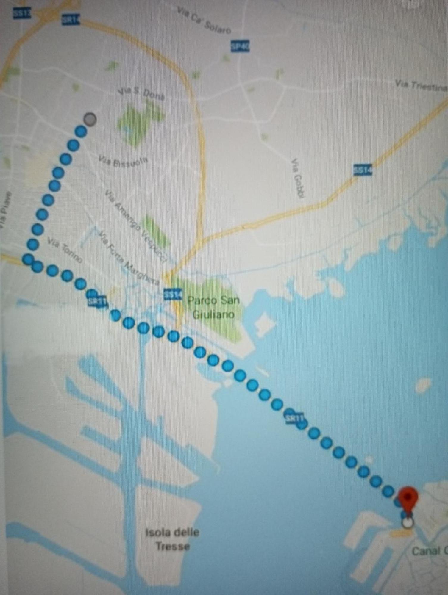 Sunshine30Mt Tram Ingresso Indipendente Wifi Venezia Free Park Apartment Luaran gambar